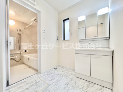 【脱衣所】 | 駿東郡長泉町下土狩 新築一戸建て A号棟 | 脱衣場です