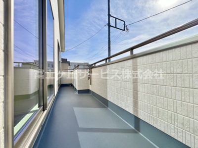 【バルコニー】 | 駿東郡長泉町下土狩 新築一戸建て A号棟 | バルコニー付きです