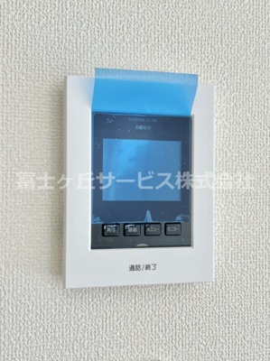 【セキュリティ】 | 駿東郡長泉町下土狩 新築一戸建て A号棟 | TVモニター付きインターフォンです