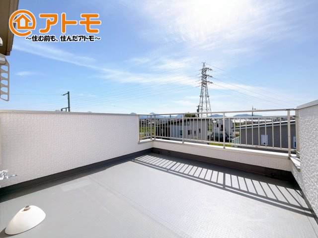 【バルコニー】 | 三島市谷田　新築一戸建て　2号棟
