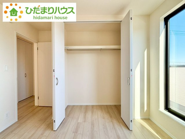 野田市堤台281番2　新築戸建　F号棟の収納|各居室にはしっかりと収納を完備！				
