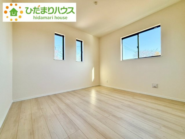 野田市堤台281番2　新築戸建　F号棟の子供部屋|窓が多く、明るい空間を演出してくれます(*^^*)					
