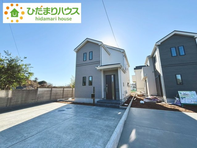 野田市堤台281番2　新築戸建　F号棟の外観|スタイリッシュな外観です(^^)/				

