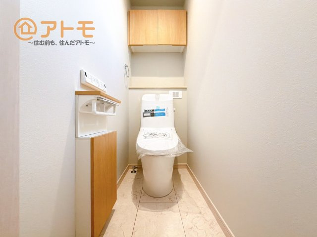 【トイレ】 | 三島市谷田　新築一戸建て　3号棟 | ２つトイレがあるので朝も混みあわずに使うことができます！