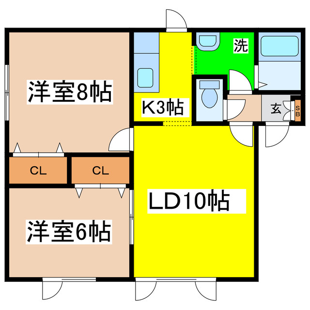 クレヴァの間取り