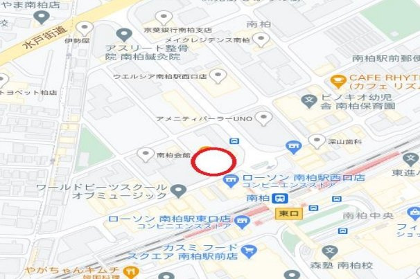 MC南柏ビルの地図