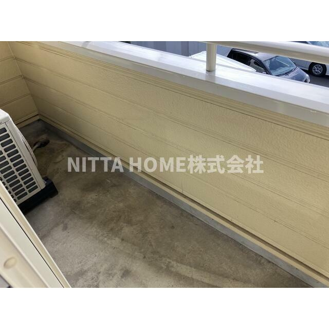 ライフステージ広瀬安岡Ⅱのバルコニー|南向きのバルコニーで日当たり良好です◇