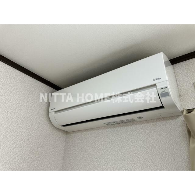 ライフステージ広瀬安岡Ⅱの設備|エアコン設備ももちろんついていますよ(*^^*)