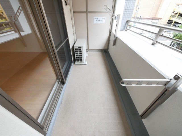 ポートヴィラ靭公園のバルコニー