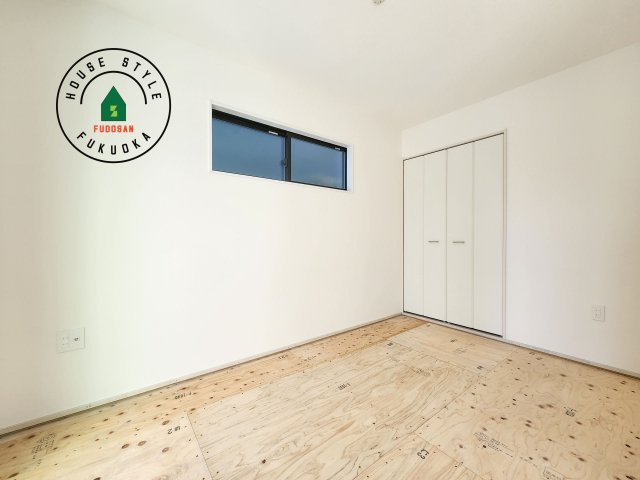 福岡市南区鶴田4丁目第4-3棟（3号棟）の和室|柔らかい畳が心地よい和室