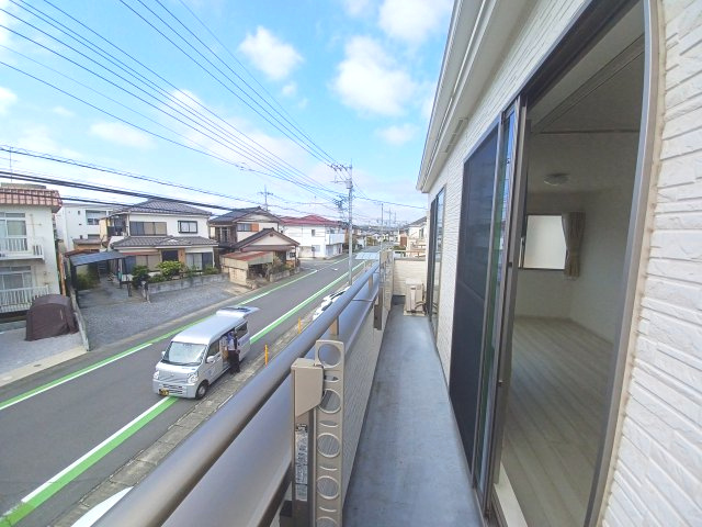 東松山市六軒町　中古戸建のバルコニー