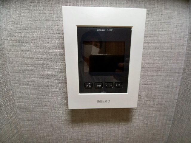 東松山市六軒町　中古戸建のセキュリティ|安心のTVモニター付きインターホン