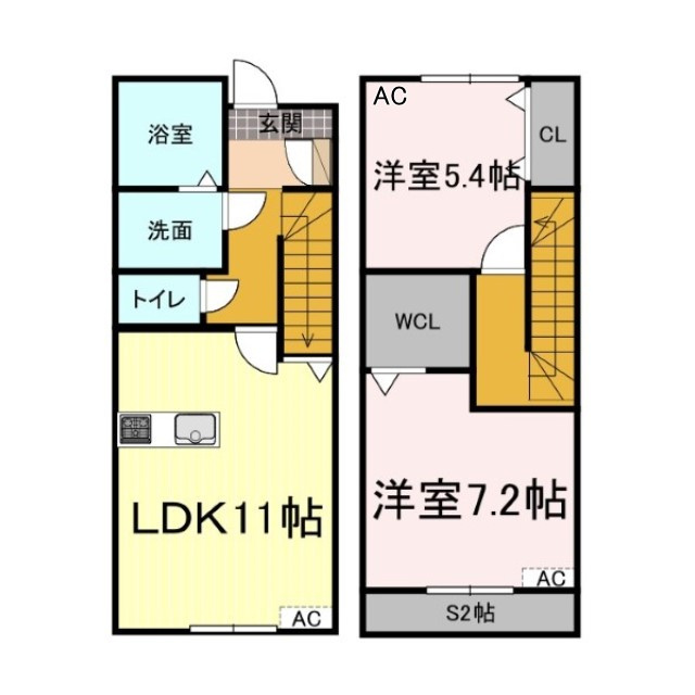 カルコーサの間取り