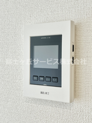 【セキュリティ】 | 裾野市石脇 B号棟 | TVモニター付きインターフォンです