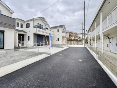 【前面道路含む現地写真】 | 裾野市石脇 B号棟 | 前面道路含む現地写真です