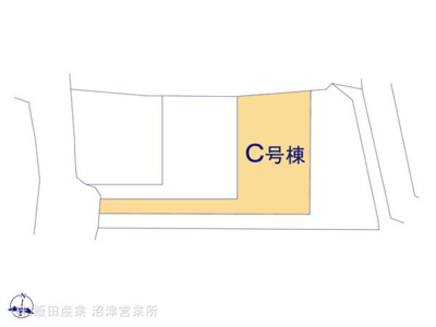 【区画図】 | 裾野市石脇 C号棟 | C号棟の区画図です