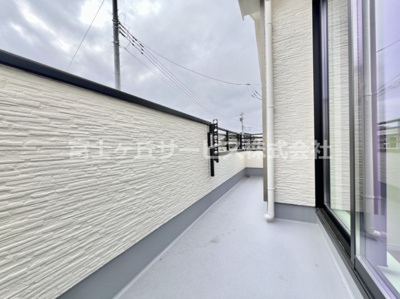 【バルコニー】 | 裾野市石脇 D号棟 | バルコニー付きです