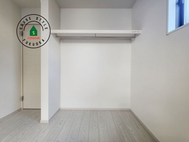 福岡市中央区小笹4丁目第1-2棟（1号棟）の収納|大きなスペースがあり、収納には困りません。