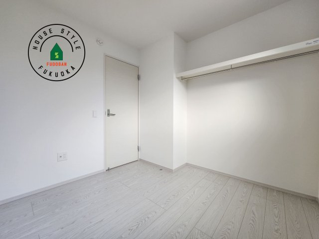 福岡市中央区小笹4丁目第1-2棟（1号棟）の和室|将来的に、琉球畳を引きまして和室風にすることも可能です。