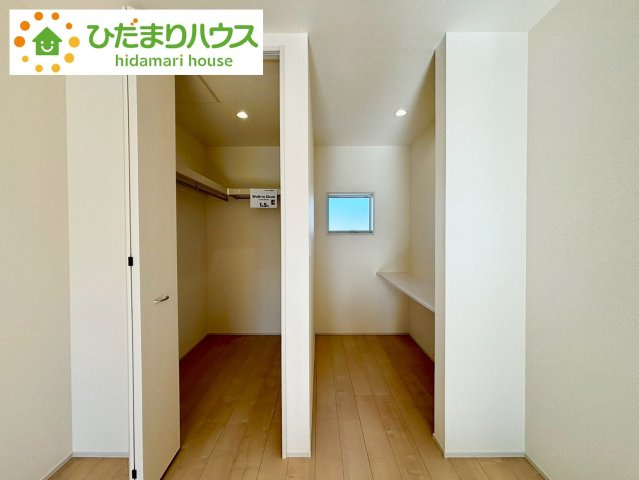 野田市中根2期　新築戸建　1号棟のその他|カウンターとWIC付きの主寝室です(^^♪