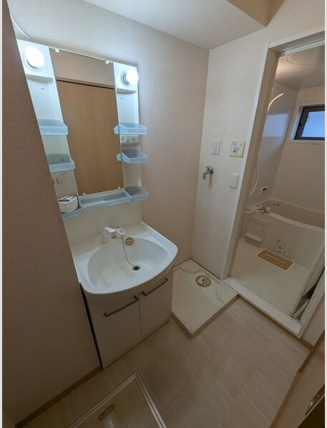 サンフローラル岐阜東の洗面所