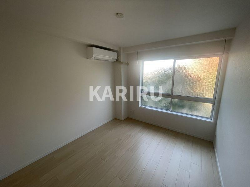 五條ハイツのバルコニー