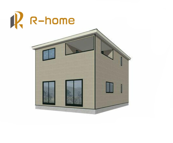 水戸市元吉田町第23　新築戸建て　1号棟の外観パース|近隣の同仕様完成物件をご見学いただけます♪