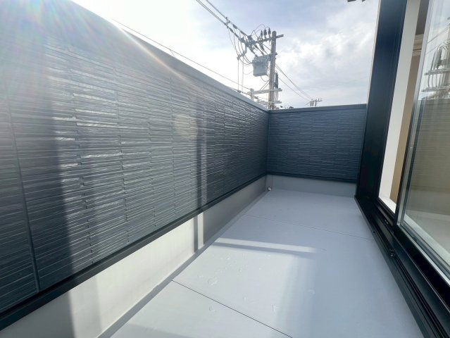 竹田醍醐田町のバルコニー