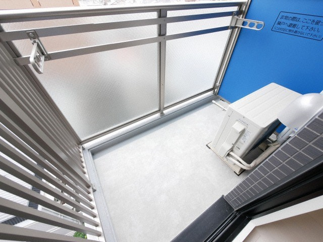 RIDGE姫島のバルコニー