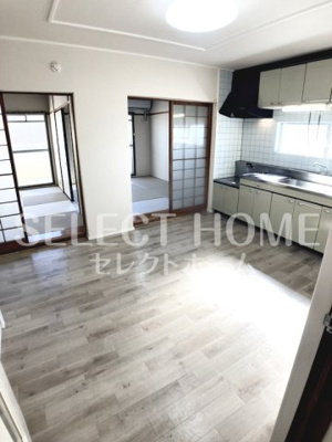 【居間・リビング】 | 第２グリーンハイツ | 同型タイプ居間です