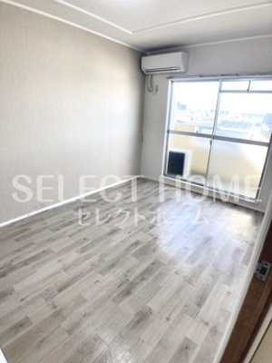 【寝室】 | 第２グリーンハイツ | 同型タイプ広くて明るい寝室