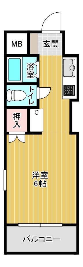 サントロペの間取り