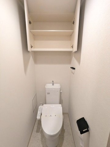 Dimus根岸のトイレ|温水洗浄便座です