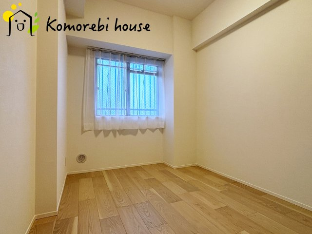 ベルヴィル大宮Aの寝室|4.5帖の洋室は寝室にしてみてもいいかもですね