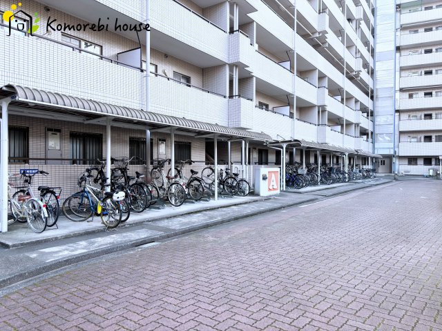 ベルヴィル大宮Aの駐輪場|駐輪場です