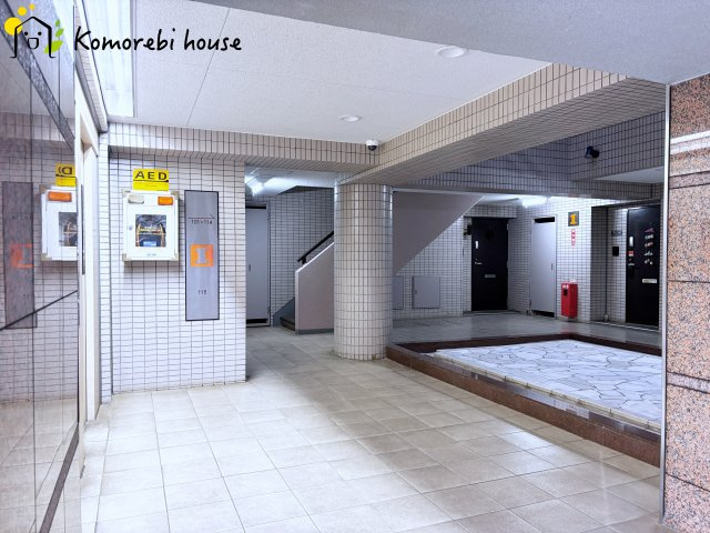 ベルヴィル大宮Aのその他共用部分|落ち着いた雰囲気のロビーです