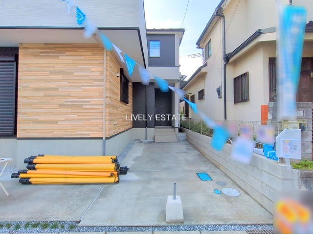 越谷市千間台東3丁目 新築分譲住宅の駐車場