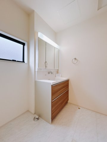 【新築戸建】前橋茂木町第3の独立洗面台