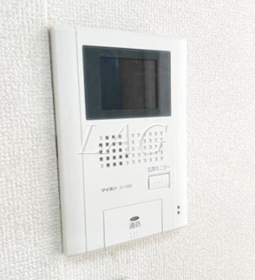 【セキュリティ】 | 第２２オーナーズビル | モニター付インターホンです。