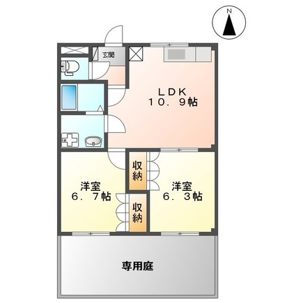 【間取り】 | place de vert