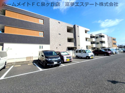 【外観】 | リベルト・ボヌールⅡ番館 | 左：Ⅱ番館　右：Ⅲ番館