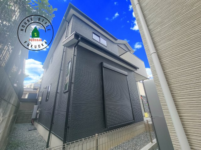 福岡市城南区樋井川7丁目第2-4棟（3号棟）の外観|デザイン性のある外観です。