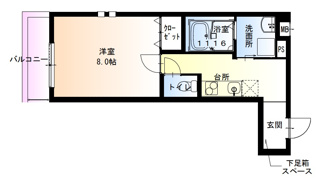 【間取り】 | フジパレス上野芝Ⅲ番館