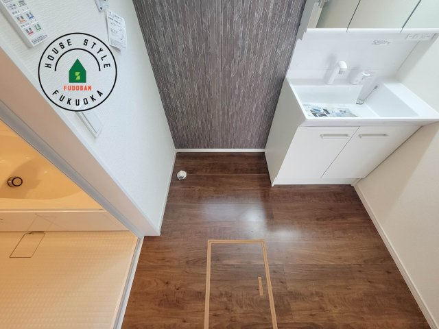 福岡市城南区樋井川7丁目第2-4棟（4号棟）のランドリースペース|ランドリースペースとなります。広々して有効的にご使用できます。 