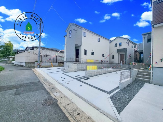 福岡市城南区樋井川7丁目第2-4棟（4号棟）の前面道路含む現地写真|見学の時間などお気軽にお問い合わせ下さい。