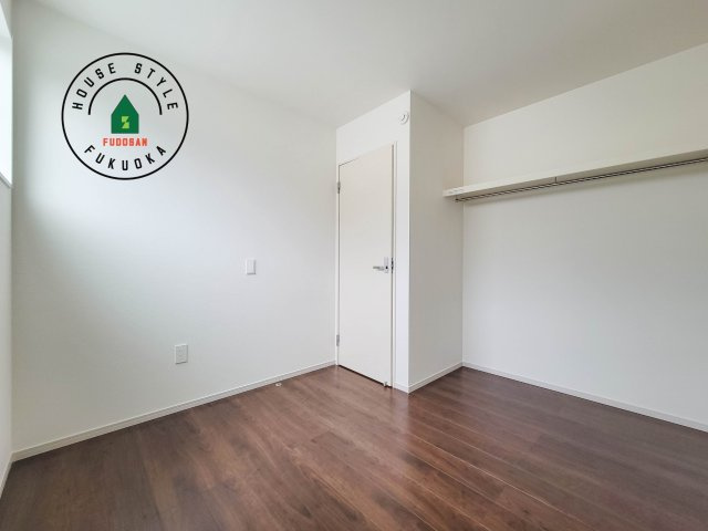 福岡市城南区樋井川7丁目第2-4棟（4号棟）の和室|将来的に、琉球畳を引きまして和室風にすることも可能です。