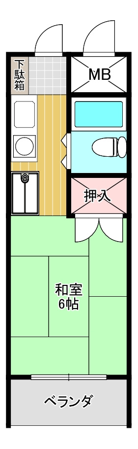 サンライフ伊川谷の間取り