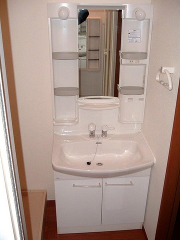 コンフォートハウスの洗面所|忙しい朝に嬉しいシャンプードレッサー