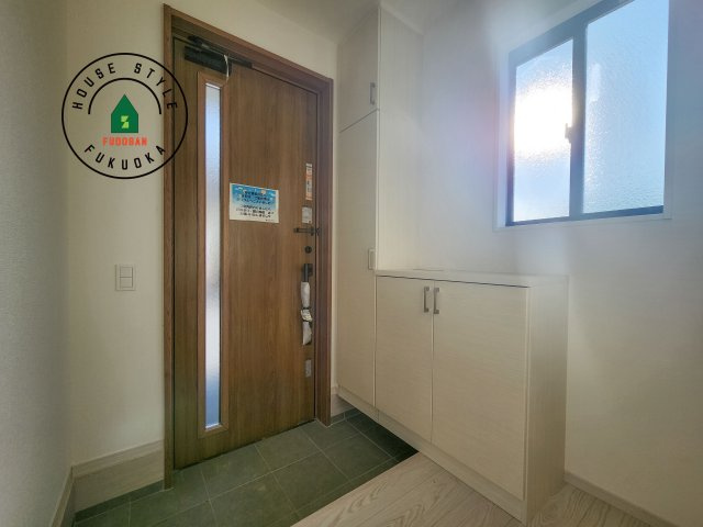 福岡市西区太郎丸2丁目第2-1棟（1号棟）の防犯設備|二重ロックでしっかり防犯対策ができます。