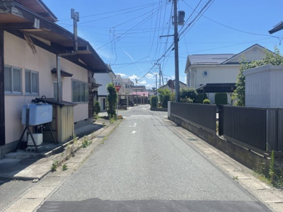 【前面道路含む現地写真】 | 【新築分譲住宅】天童市柏木町二丁目　全3棟
